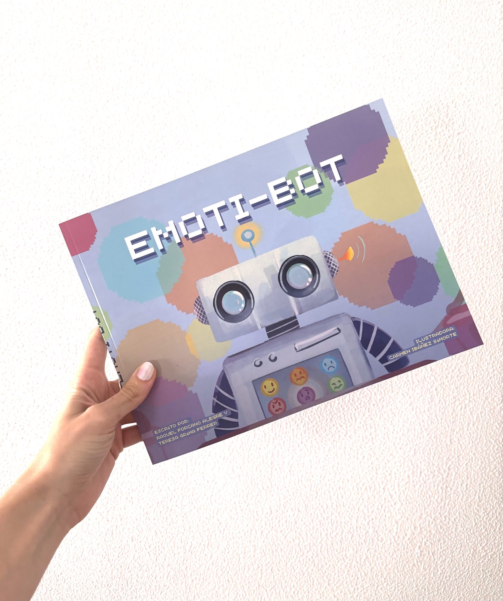 Portada ilustrada del cuento Emoti-Bot