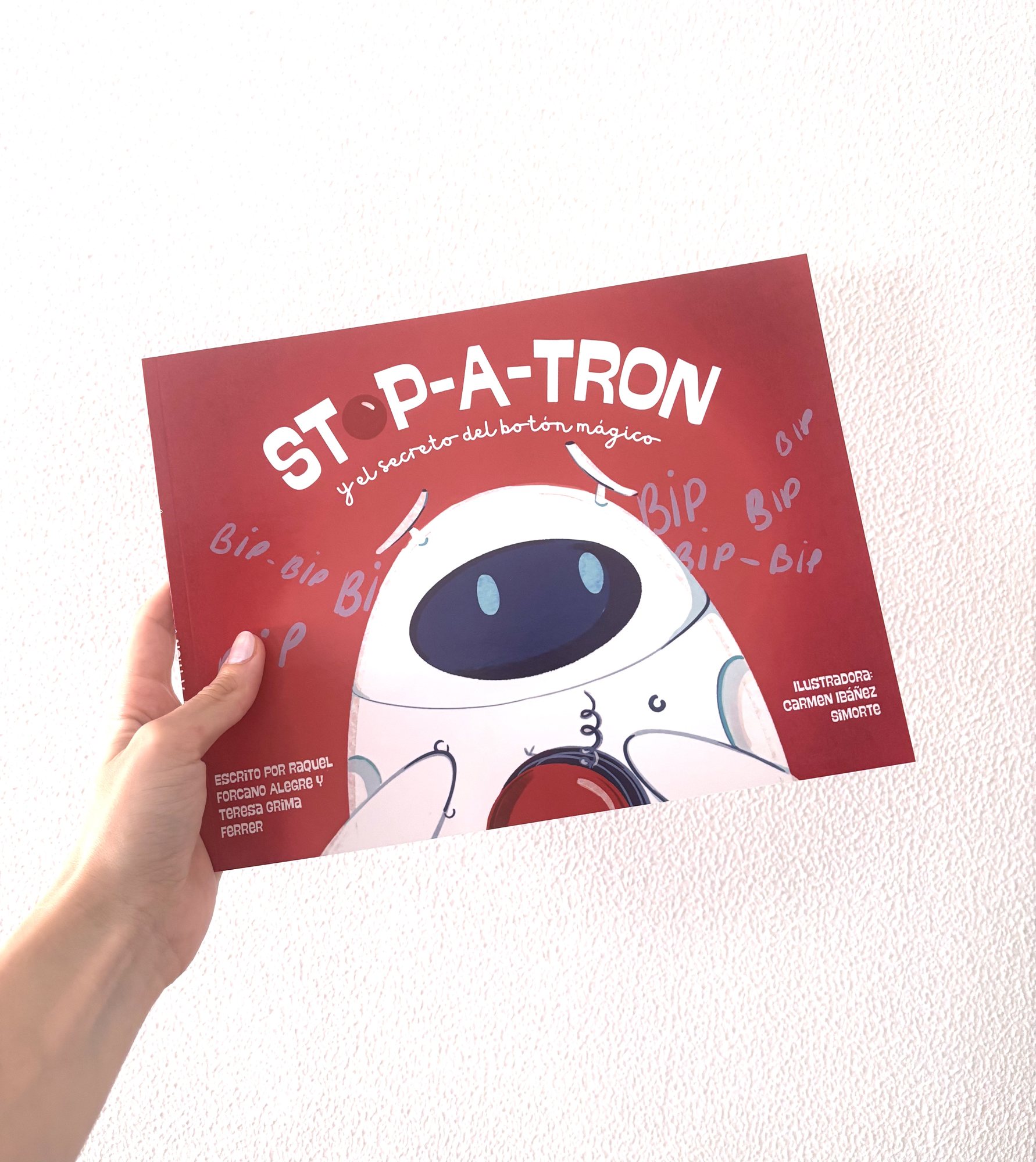 Portada ilustrada del cuento Stop-a-Tron